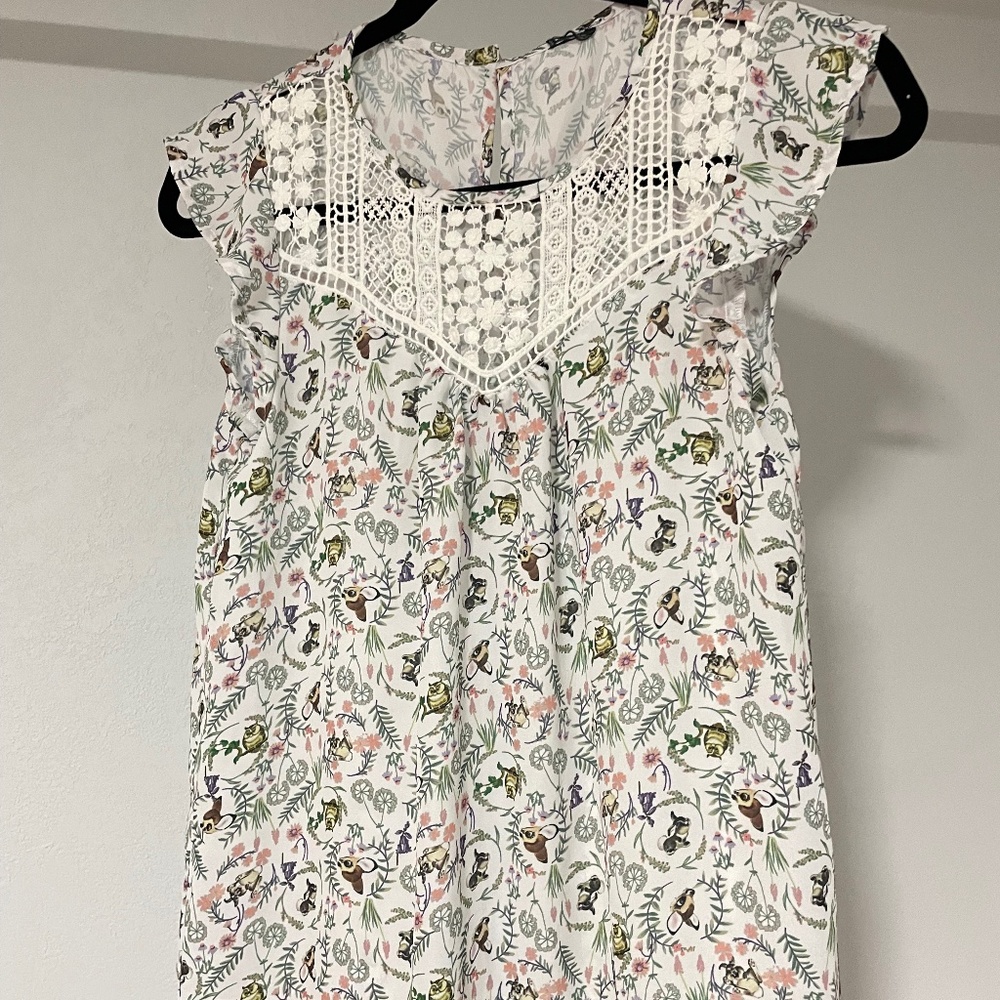 NEW DISNEY BAMBI BLOUSE